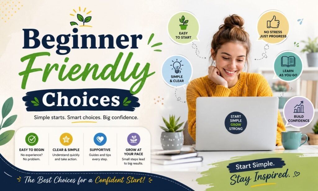 Beginner Friendly Choices