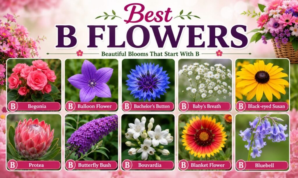 Best B Flowers