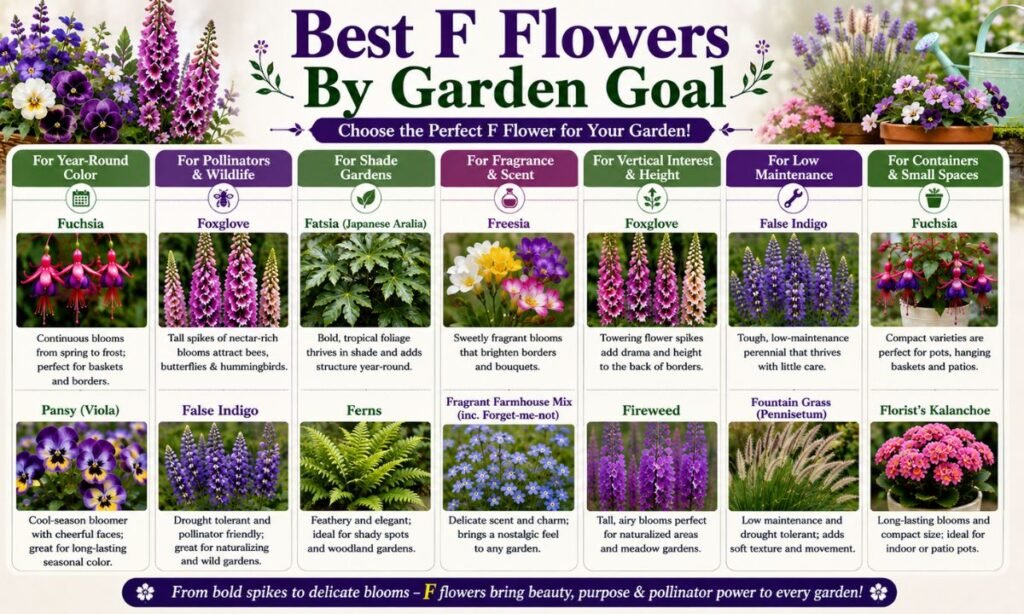 Best F Flowers By Garden Goal