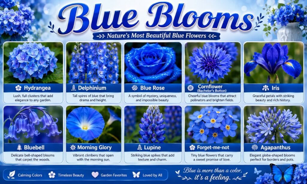 Blue Blooms