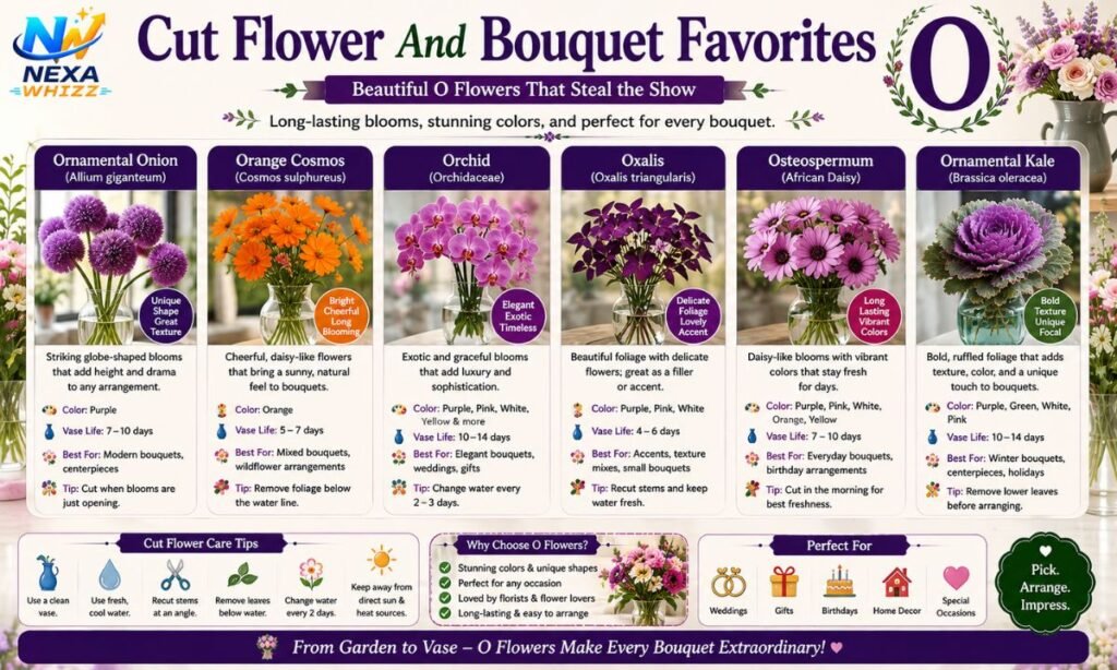 Cut Flower And Bouquet Favorites