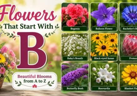 Flowers That Start With B