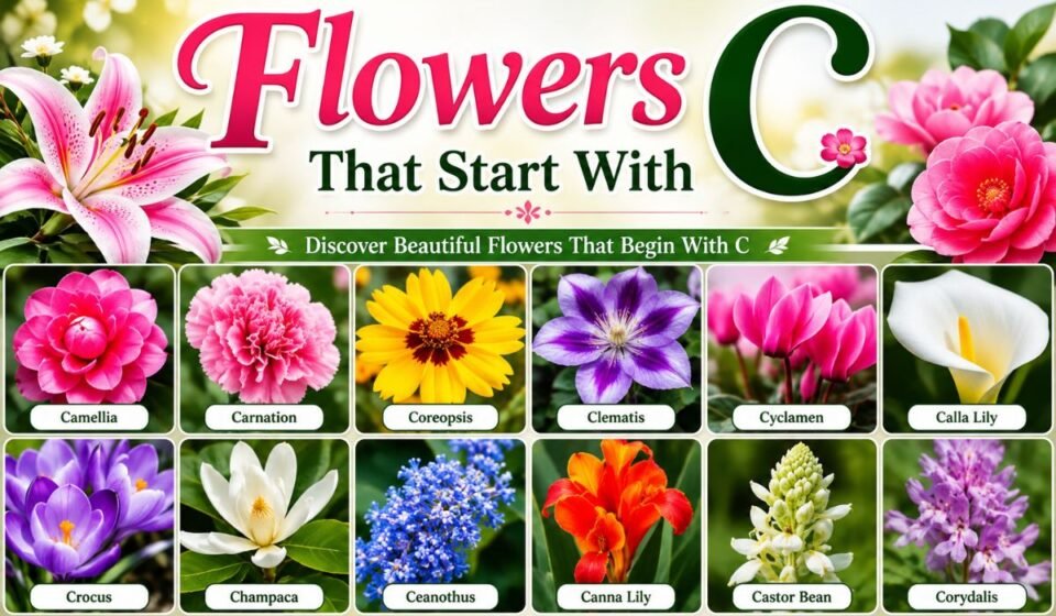Flowers That Start With C