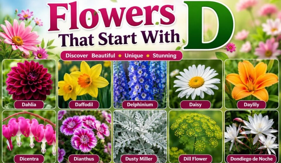 Flowers That Start With D