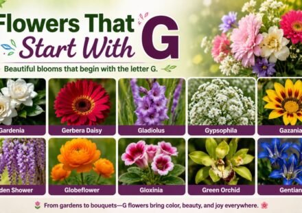 Flowers That Start With G