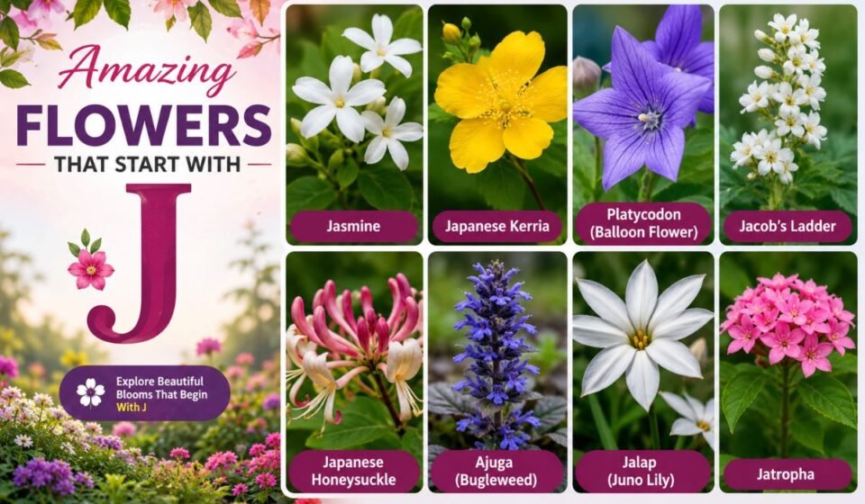 Flowers That Start With J