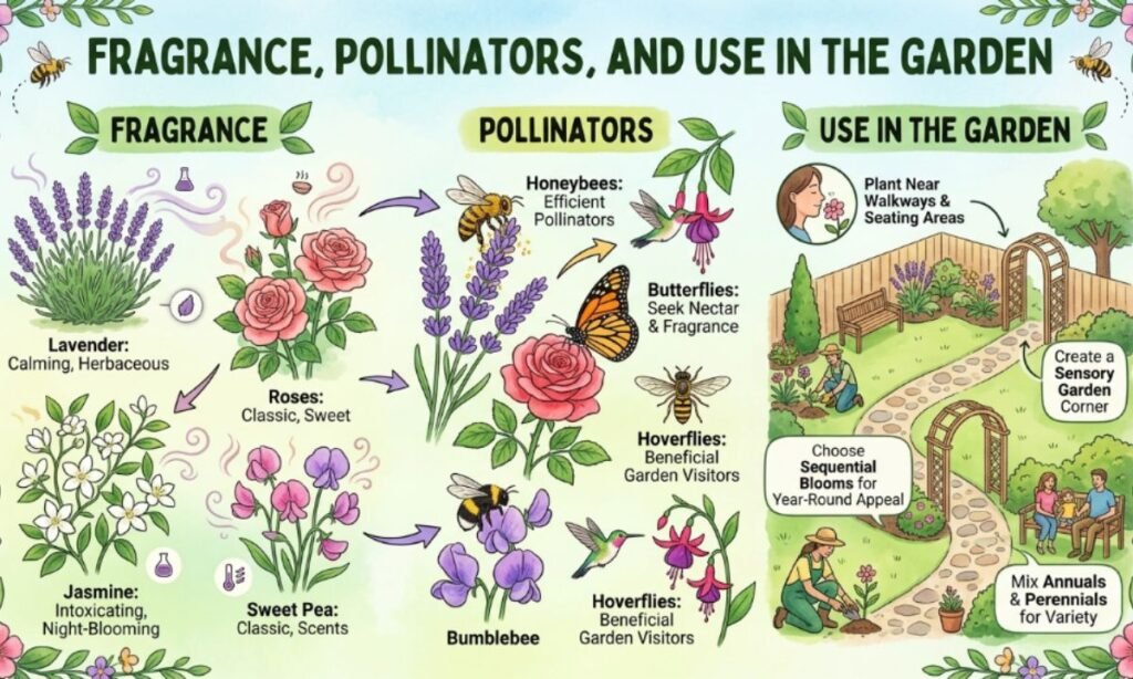 Fragrance, Pollinators, And Use In The Garden
