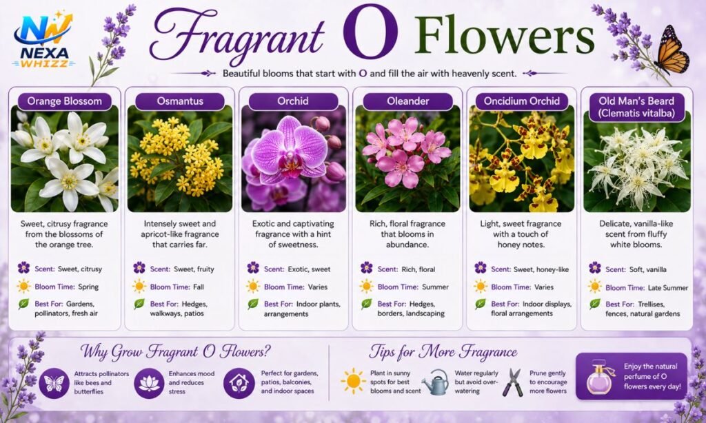 Fragrant O Flowers