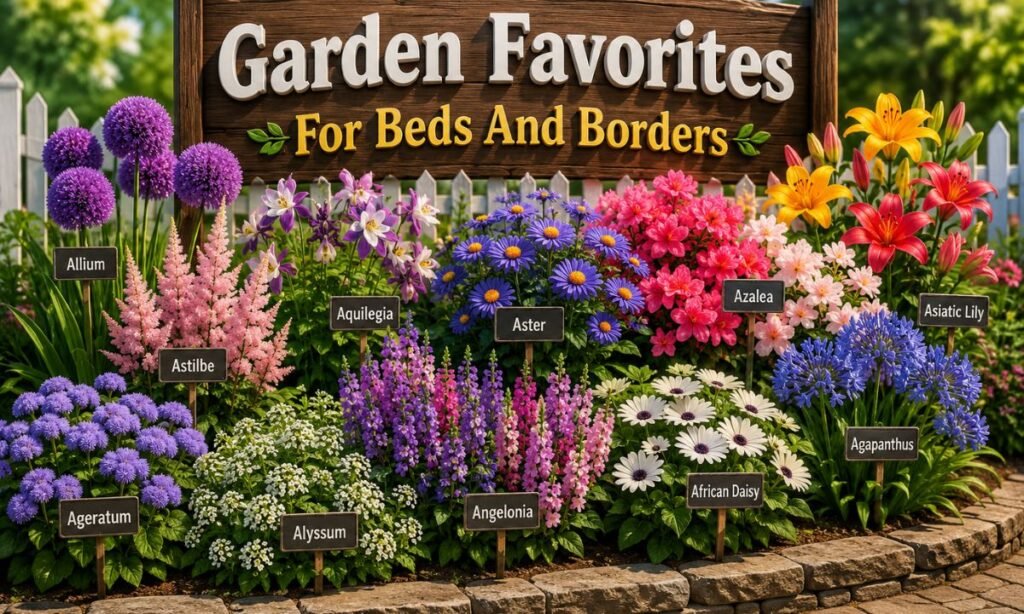 Garden Favorites For Beds And Borders