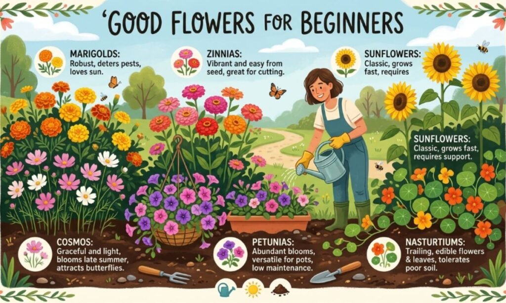 Good A Flowers For Beginners