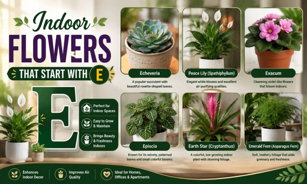 Indoor Flowers That Start With E