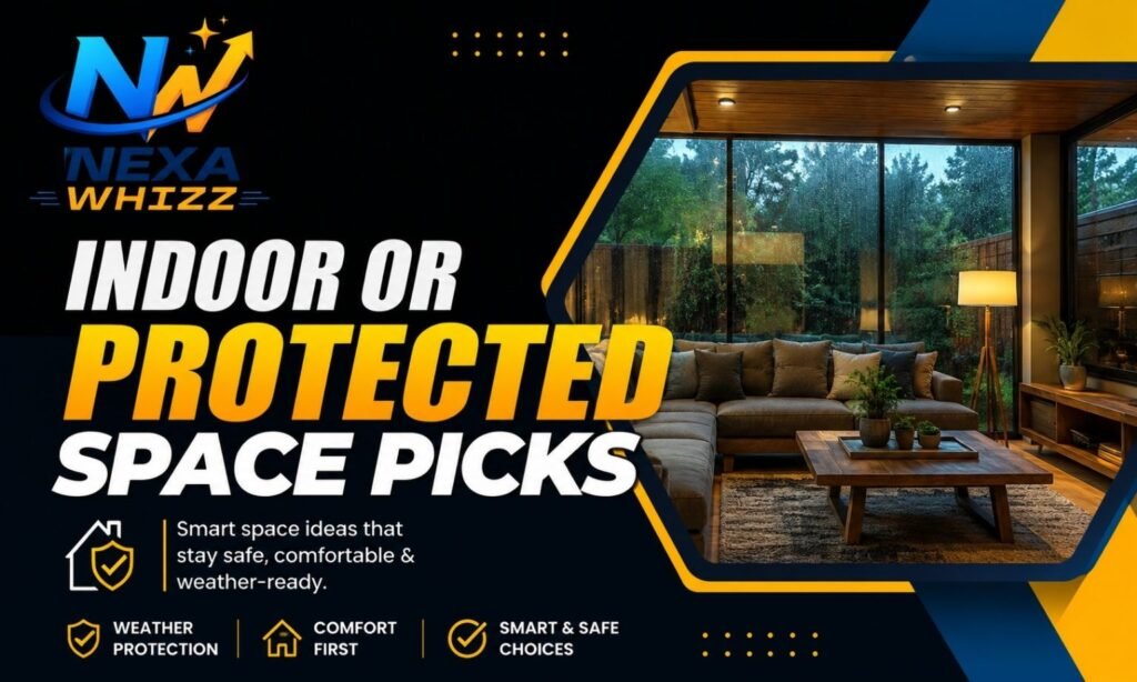 Indoor Or Protected Space Picks