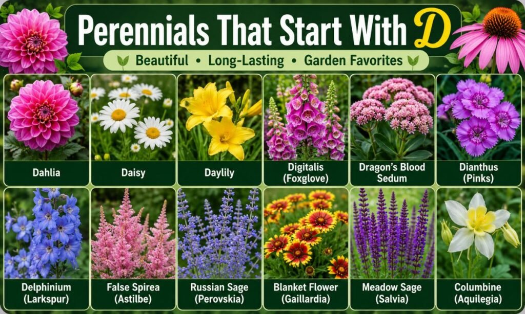 Perennials That Start With D
