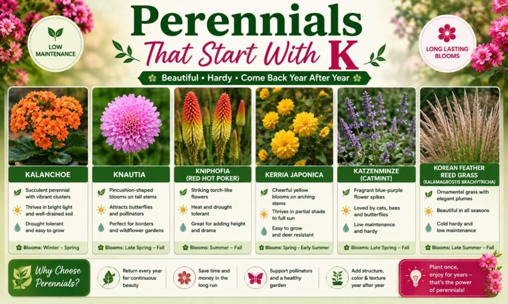 Perennials That Start With K