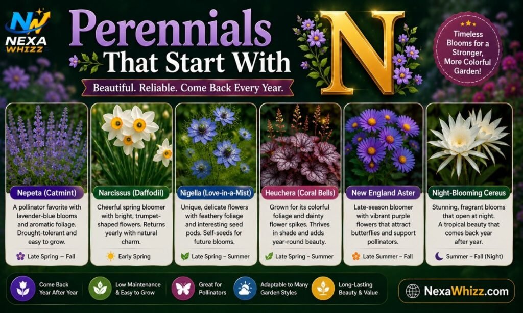 Perennials That Start With N