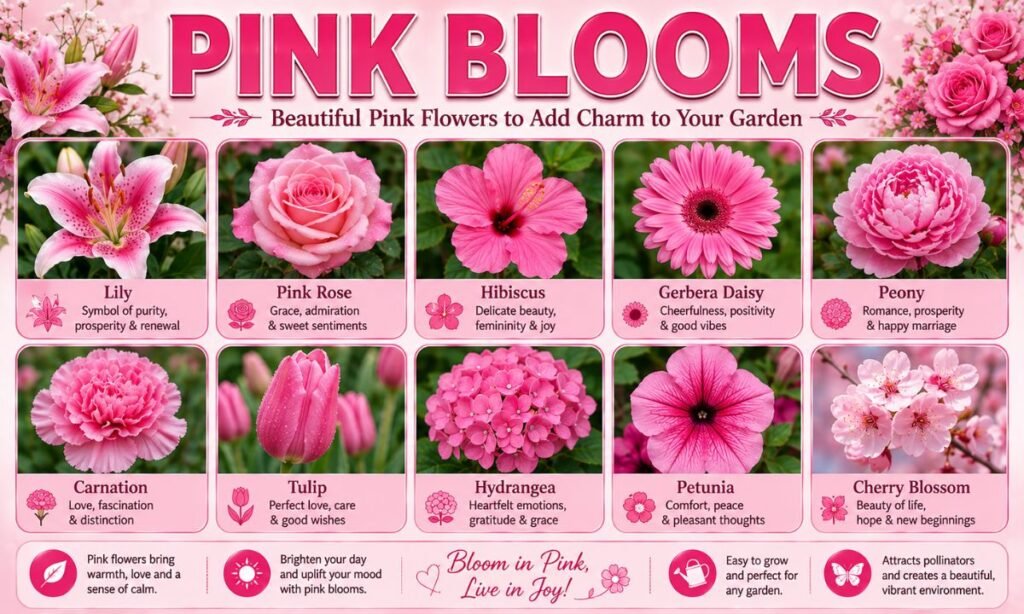 Pink Blooms