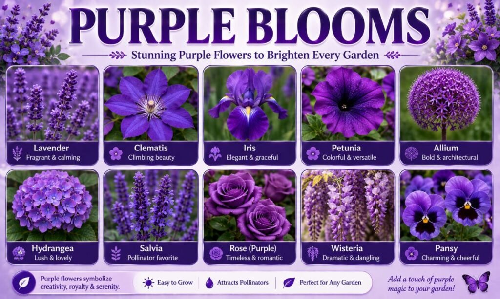 Purple Blooms