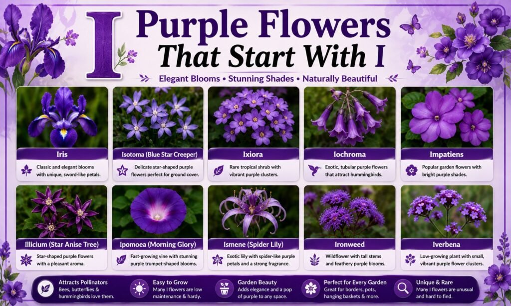 Perennial And Annual Flowers That Start With I