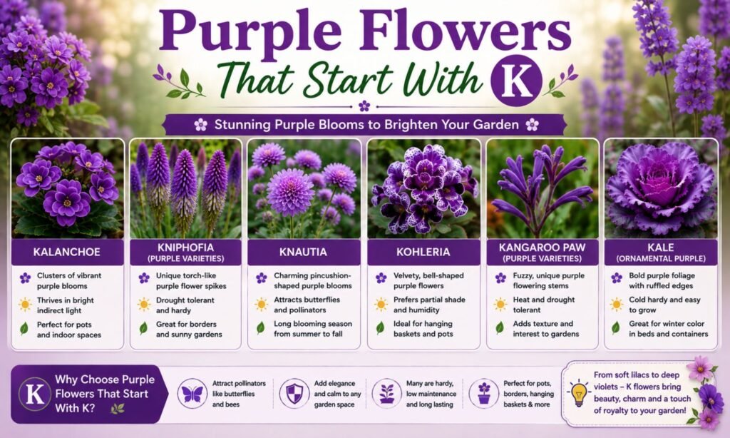 Purple Flowers That Start With K