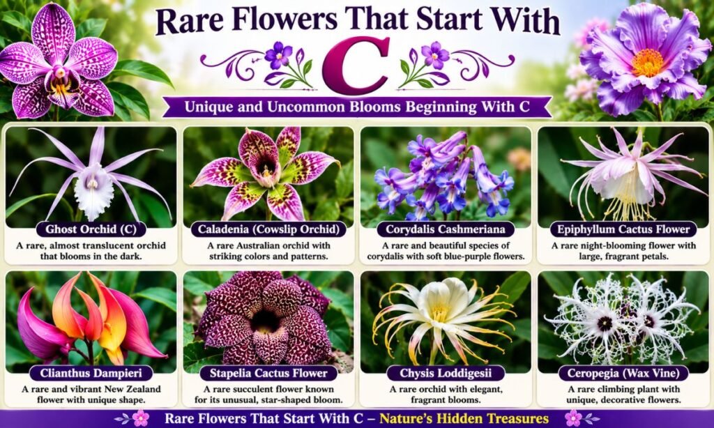 Rare Flowers That Start With C