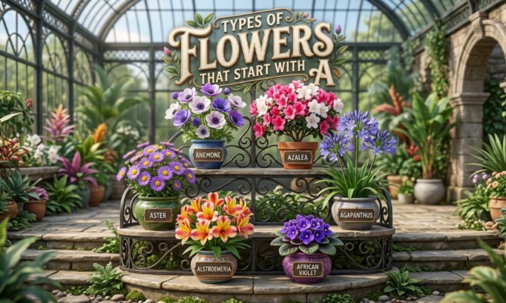 Types of Flowers That Start With A