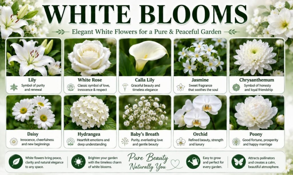 White Blooms