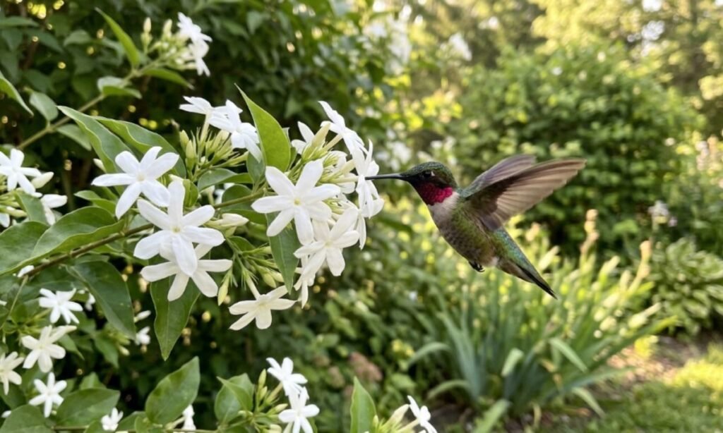 White Flowers With A